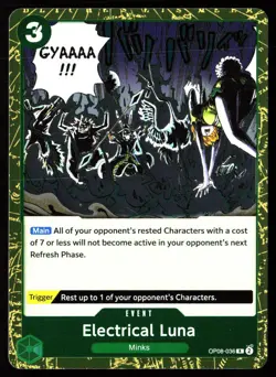 Two Legends #OP08-036 Electrical Luna - Image 1