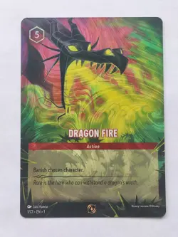 Disney Lorcana Dragon Fire 1/C1 Challenge Promo Foil Englisch - Image 1