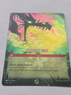 Disney Lorcana Dragon Fire 1/C1 Challenge Promo Foil Englisch - Image 2