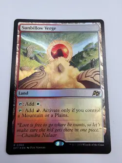Sunbillow Verge Aetherdrift (DFT) - 264 - Foil MtG - Image 1
