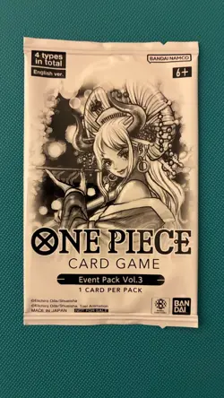 One Piece Event Pack Vol 3 Sealed Promo Pack TCG Card Game Official Tournament - Image 2