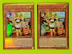 Yu-Gi-oh Parlor Dragonmaid 1st Edition Gold Rare MAGO-EN023 Nm 2 card lot - Image 1