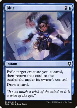 [MTG] Blur (058) (CLB) LP-HP - Image 1