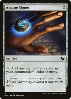 [MTG] Arcane Signet (157) (MIC) LP-HP - Image 1
