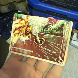 Pokemon Ho-oh Legend (bottom) Heartgold Soulsilver 112/123 MP/HP - Image 1