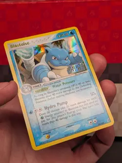Pokemon Blastoise 14/100 EX Crystal Guardians Stamp Reverse Holo Rare 2006 - Image 5