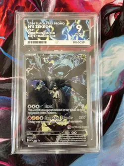 Pokemon N’s Zekrom 031 Black Star Promo Pokemon Center ETB ACE 9 MINT - Image 1