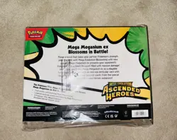 Pokemon TCG Mega Evolution Ascended Heroes Mega Meganium ex Box (New & Sealed) - Image 2