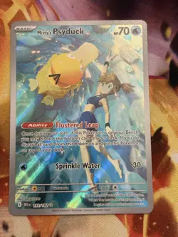 Pokemon TCG Misty's Psyduck Scarlet & Violet 193/182 Destined Rivals - Image 1