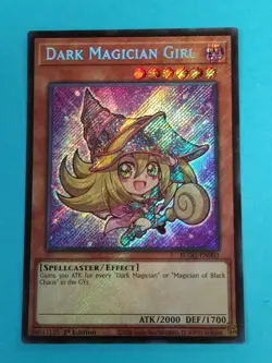 Yugioh Battles Legend Glorious Gallery - DARK MAGICIAN GIRL- BLGG-EN003 Secret - Image 1