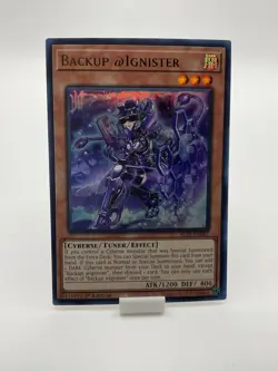 Yu-Gi-Oh! Backup @Ignister ALIN-EN002 Ultra rare 1st Edition - Image 1