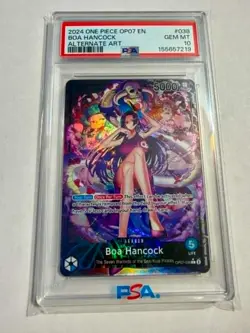 2024 One Piece Boa Hancock OP07-038 500 Years Future Foil (Alt Art) PSA 10 - Image 1