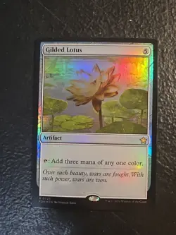 MTG Gilded Lotus (Foil) - Foundations (FDN) Rare #0725 - Image 1