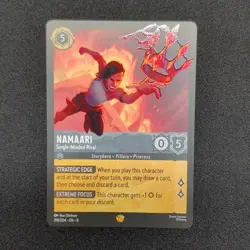 Ravensburger Disney Lorcana Namaari Single-Minded Rival 198/204 Rare - Image 3