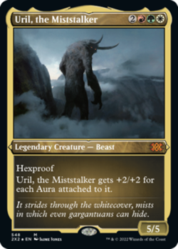 [1x] Uril, the Miststalker - Foil Etched Near Mint, English Double Masters 2022 - Image 1
