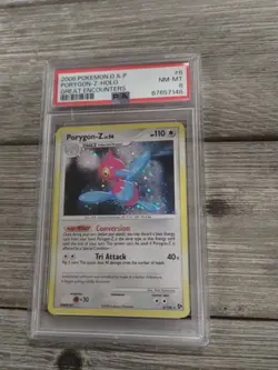 PSA 8 2008 Pokemon D&P Porygon-Z Holo Great Encounters - Image 1