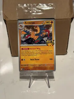 Pokemon Archeops Field Museum Exclusive Promotional Card - new, sealed - Image 1