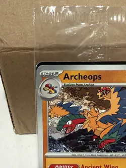 Pokemon Archeops Field Museum Exclusive Promotional Card - new, sealed - Image 3