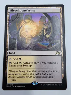 MTG Magic the Gathering Bleachbone Verge Aetherdrift NM - Image 1