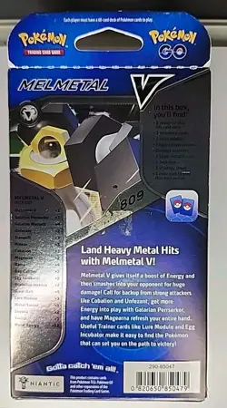TCG Pokemon GO MelMetal V Battle Deck Factory Sealed - Image 2