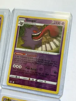 Pokemon Gengar 1999 Fossil Holo Card 5/62 Trading Card Lot 20/62 094 Japanese - Image 4