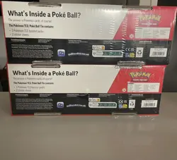 Pokemon TCG Poke Ball Tin Bundle x6 Factory Sealed Costco 18 Booster Packs - Image 2