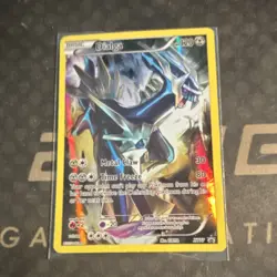 Pokemon TCG Dialga XY77 XY Promo Full Art Holo 120 HP English Basic - Image 1