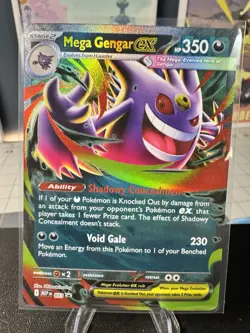 MEGA GENGAR EX 073 HOLO PROMO ME: MEGA EVOLUTION NM/M FREE SHIPPING - Image 1