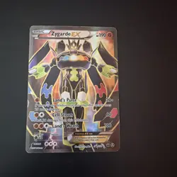 Pokemon TCG Zygarde EX 54a/124 Alternate Art Full Art XY Fates Collide Card-LP - Image 1