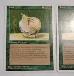 Lure X2 1995 Uncommon Fourth Edition MTG Near Mint Pack Fresh Nice - Image 3