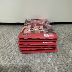 Lot of (7) One Piece TCG EB-03 Heroines Edition Sleeved Booster Packs SEALED/NEW - Image 5