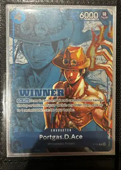 Portgas.D.Ace Winner Pack 2026 Promo P-103 One Piece Card Game - Image 1