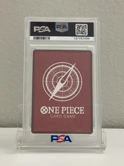 2025 One Piece Promo PSA Collectors Club Exclusive OP07-038 Boa Hancock PSA 10 - Image 2