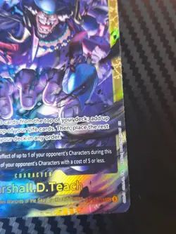 Marshall.D.Teach Secret Rare (OP16-119) | OP16 - The Time of Battle | ENGLISH - Image 3