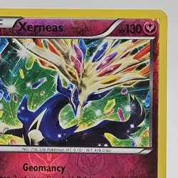 Xerneas 96/146 REVERSE HOLO XY Pokemon Card - Image 3