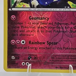 Xerneas 96/146 REVERSE HOLO XY Pokemon Card - Image 5