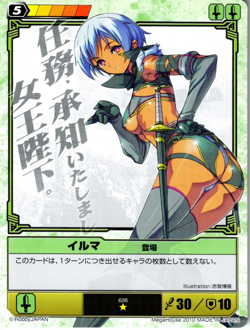 Irma Queen's Blade #626 The Duel 2010 Japanese Trading Card Game - Image 1