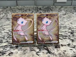 Mew ex - (151 Metal Card) 205/165 Sv: Scarlet & Violet 151 Regular - Image 2