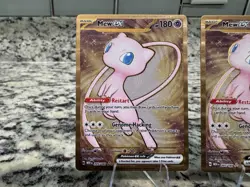 Mew ex - (151 Metal Card) 205/165 Sv: Scarlet & Violet 151 Regular - Image 3