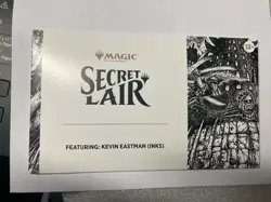 TMNT Secret Lair Kevin Eastman Inks Non-Foil Brand New Sealed - Image 1