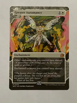 MTG Greater Auramancy 0004 Mythic - Wilds of Eldraine: Enchanting Tales #4 NM - Image 1