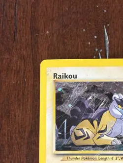 🔥Raikou 13/64 Neo Revelation Holo Rare Pokemon Card - Image 3