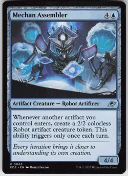 MTG Mechan Assembler 63 Edge of Eternities U Normal NM - Image 1