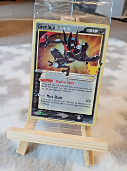 Pokemon TCG Greninja Gold Star SWSH144 Celebrations Promo Sealed - Image 1