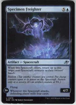 MTG Specimen Freighter 76 Edge of Eternities U Normal NM - Image 1