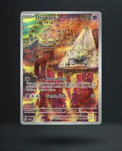 Drowzee 210/198 SV01 Scarlet & Violet Illustration Rare Holo EN Pokemon TCG - Image 1