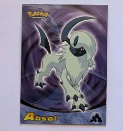 Absol #9 - 2003 Topps Pokemon Advanced - LP - Vintage Hoenn - FREE SHIPPING - Image 1