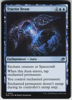 MTG Tractor Beam 82 Edge of Eternities U Normal NM - Image 1