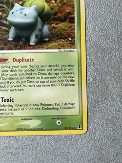 Pokemon EN Delta Species Ditto 'Bulbasaur' 36/113 NM - Image 5