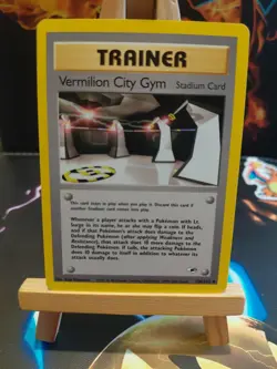 Pokemon TCG Vermilion City Gym Gym Heroes 120/132 Regular Unlimited Uncommon - Image 1